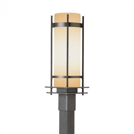 Hubbardton Forge Banded Outdoor Post Light 345895-SKT-20-GG0040